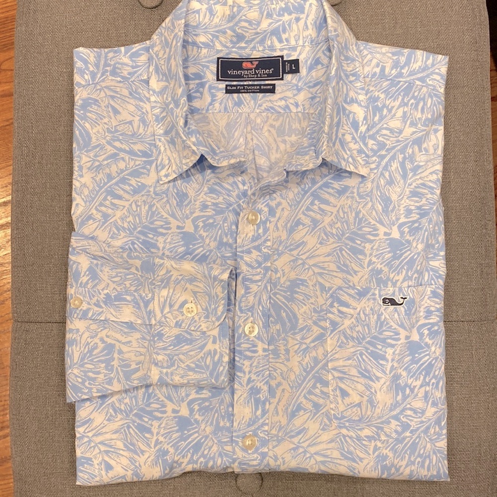 Vineyard Vines Slim Fit Tucker Button Down Mens Shirt